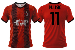 AC Miláno (AC Milan) Christian Pulisic dres pánsky (2023-24) - oficiálna replika