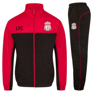 Liverpool FC súprava červeno-čierna pánska (bunda + nohavice)