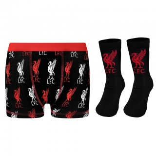 Liverpool FC boxerky a ponožky čierne detské