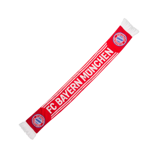 FC Bayern München - Bayern Mníchov pletený šál červený malý