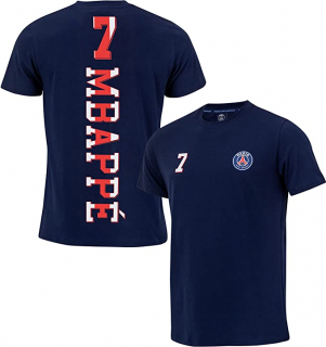 Paris Saint Germain FC - PSG Kylian Mbappé tričko tmavomodré detské - SKLADOM
