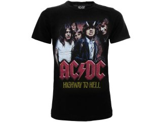 AC/DC tričko čierne pánske