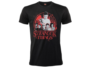 Stranger Things tričko čierne pánske