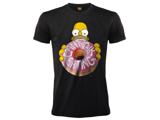 The Simpsons (Simpsonovci) Homer tričko čierne pánske - SKLADOM