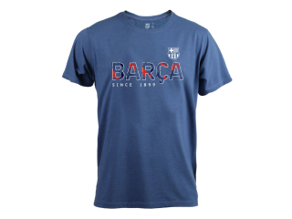 FC Barcelona tričko modré pánske - SKLADOM