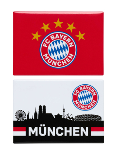 FC Bayern München - Bayern Mníchov magnetka (2 ks v balení)
