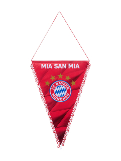 FC Bayern München - Bayern Mníchov Mia san mia vlajočka červená - SKLADOM