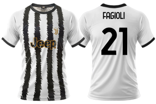 Juventus FC Nicolò FAGIOLI dres pánsky (2023-2024) domáci - oficiálna replika