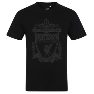 Liverpool FC tričko čierne pánske - SKLADOM