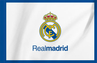 Real Madrid vlajka / zástava - SKLADOM