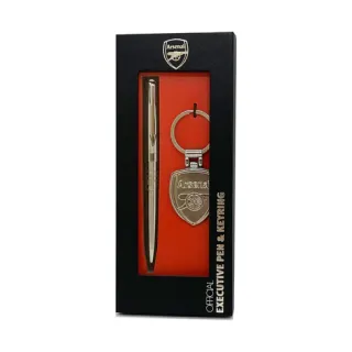 Arsenal set v darčekovej krabičke - pero + prívesok na kľúče - SKLADOM