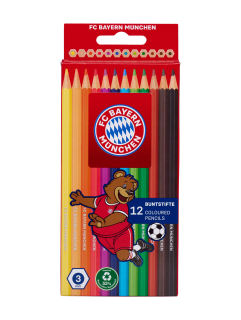 FC Bayern München - Bayern Mníchov farebné ceruzky (12 ks v balení)