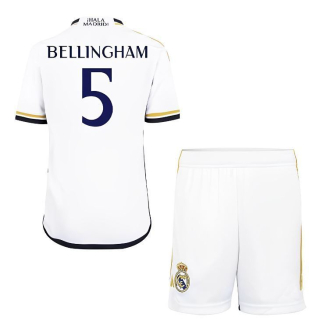 Real Madrid Bellingham set detský - dres + kraťasy (2023-24) - oficiálna replika