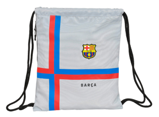 FC Barcelona taška na chrbát / vrecko na prezúvky šedé - SKLADOM