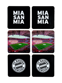 FC Bayern München Mníchov -sada korkových podložiek