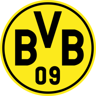 Borussia Dortmund BVB 09 nálepka 10x10 cm - SKLADOM