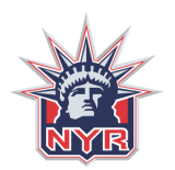 New York Rangers nálepka - SKLADOM