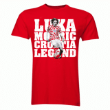 Chorvátsko Luka Modric tričko detské červené - SKLADOM