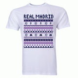 Real Madrid tričko vianočné biele pánske - SKLADOM