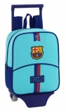FC Barcelona ruksak / batoh na kolieskach malý tyrkysový