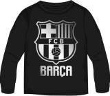 FC Barcelona tričko s dlhými rukávmi čierne detské - SKLADOM