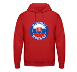 Slovensko mikina červená pánska - SKLADOM