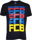 FC Barcelona tričko tmavomodré detské - SKLADOM