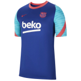 Nike FC Barcelona tréningový dres modrý pánsky 2020-2021