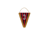 AC Miláno (AC Milan) vlajočka 17 x 14 cm - SKLADOM