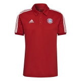 Adidas FC Bayern München - Bayern Mníchov polokošeľa červená pánska