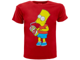The Simpsons (Simpsonovci) Bart tričko červené detské - SKLADOM