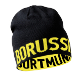 Borussia Dortmund BVB 09 obojstranná zimná čiapka čierna - SKLADOM