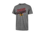 '47 Brand Chicago Blackhawks tričko šedé pánske - SKLADOM
