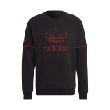Adidas Manchester United mikina čierna pánska 