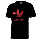 Adidas Manchester United Old Trafford tričko čierne pánske