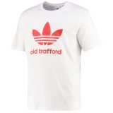 Adidas Manchester United Old Trafford tričko biele pánske - SKLADOM