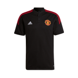 Adidas Manchester United polokošeľa čierna pánska