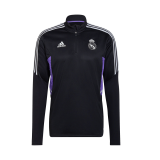 Adidas Real Madrid tréningová mikina čierna pánska