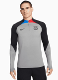 Nike FC Barcelona tréningová mikina šedá pánska 2022-2023