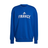 Adidas Francúzsko MS 2022 mikina modrá pánska