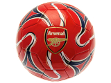 Arsenal futbalová lopta červená