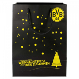 Borussia Dortmund BVB 09 vianočná darčeková taška veľká - SKLADOM