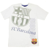 FC Barcelona DETSKÉ tričko biele - SKLADOM