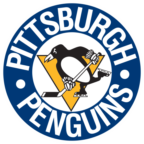 Pittsburgh Penguins nálepka 4,7 x 4,7 cm - SKLADOM