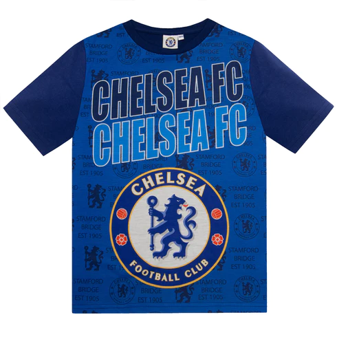 Chelsea FC Christopher Nkunku pyžamo modré detské