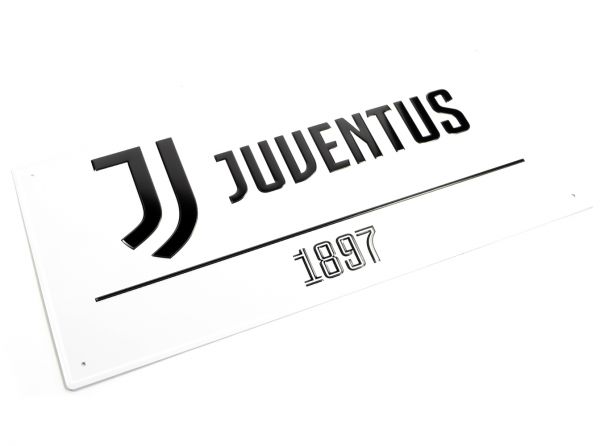 Juventus FC kovová značka