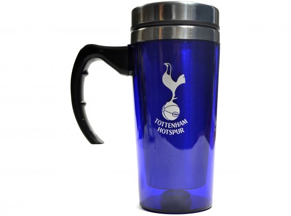 Tottenham Hotspur cestovný termohrnček modrý