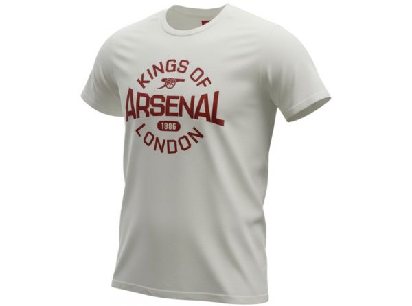 Arsenal tričko biele pánske - SKLADOM