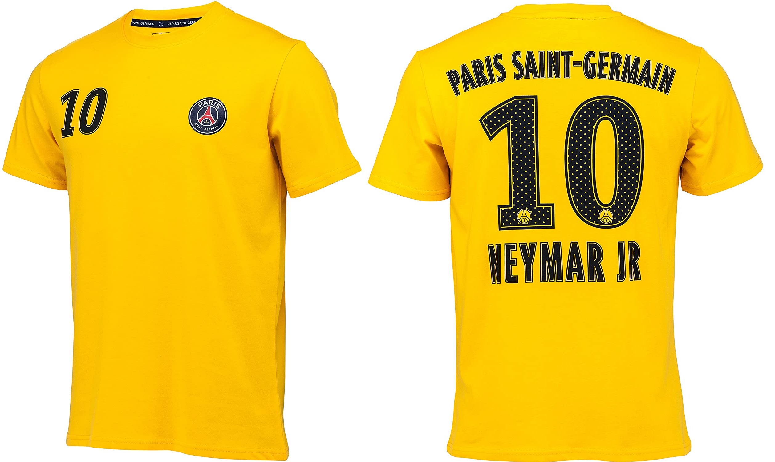 Paris Saint Germain - PSG Neymar Jr tričko žlté detské