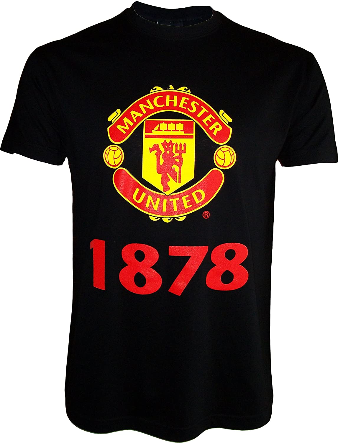 Manchester United tričko čierne pánske - SKLADOM